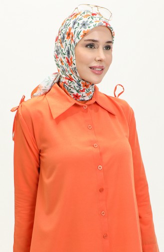 Basic-Hemd 0222-02 Orange 0222-02