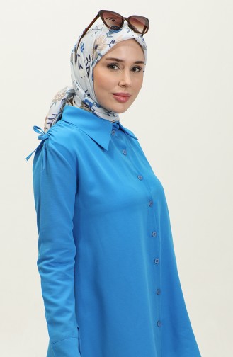 Basic Shirt 0222-04 Blue 0222-04