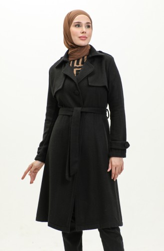 Cashmere Coat 71113-01 Black 71113-01