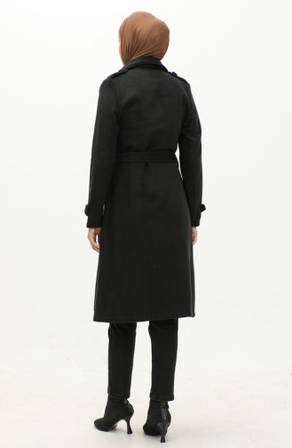 Cashmere Coat 71113-01 Black 71113-01