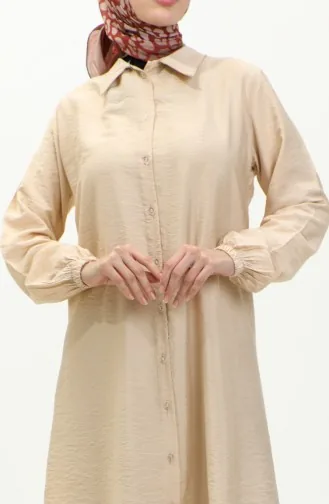 طقم ثنائي تونيك بنطلون نسيج آيروبين 0244-04 بيج 0244-04