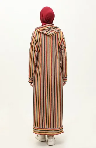 Robe Rayure Deux Fils 0180-02 Jaune 0180-02