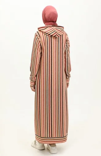 Robe A Rayure Deux Fils 0180-04 Poudre 0180-04