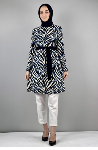 Tuniek Met Patroon Blauw 1086MG.MVI