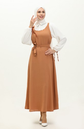 Aerobin Stoff Weste Optik Kleid 0001-04 Zwiebelschale 0001-04