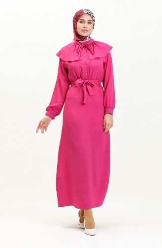 Aller Gürtelkleid 0104-01 Fuchsia 0104-01