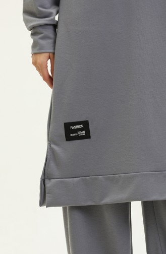 Two String Tunic Trousers Double Suit 0044-15 Gray 0044-15