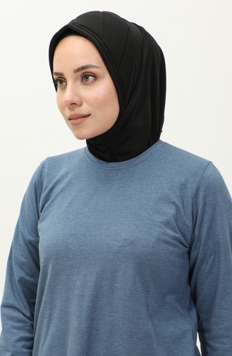 Pratik Eşarp 1254-03 Siyah