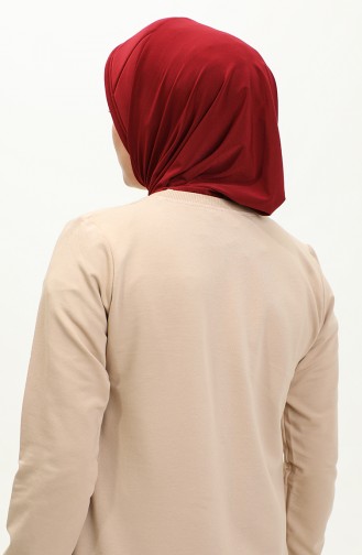 Practical Scarf 1254-07 Claret Red 1254-07