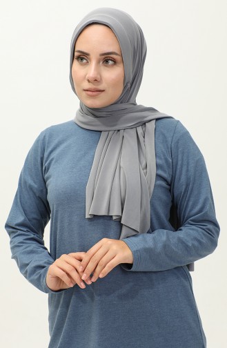 Praktischer Schal 1255-17 Silbergrau 1255-17