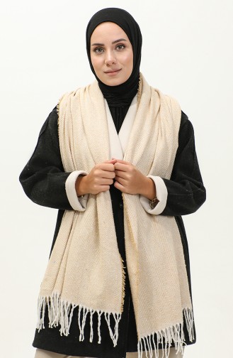 Plain Acrylic Shoulder Shawl 2063-10 Gold 2063-10