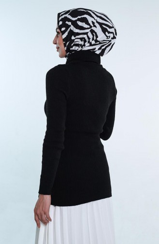 Knitwear Turtleneck Sweater 5225-01 Black 5225-01