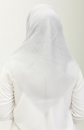 Echarpe Flammée Uni 90155-26 Argent 90155-26