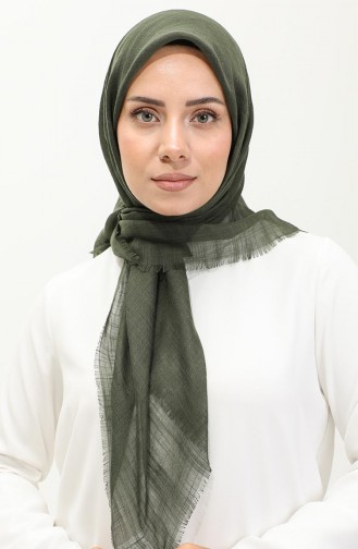 Plain Flamed Scarf 90155-30 Army Green 90155-30