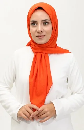 Plain Bamboo Scarf 2056-05 Orange 2056-05