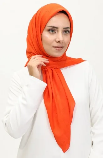 Plain Bamboo Scarf 2056-05 Orange 2056-05