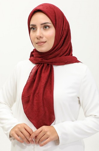 Plain Bamboo Scarf 2056-11 Claret Red 2056-11
