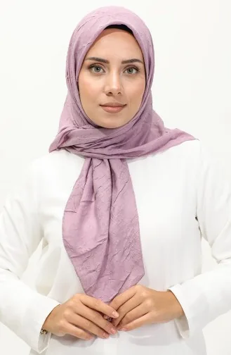 إيشارب بتصميم سادة من الخيزران 2056-22 لون ليلكي فاتح 2056-22