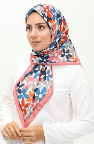 Daisy Patterned Scarf 2058-09 Dusty Rose 2058-09