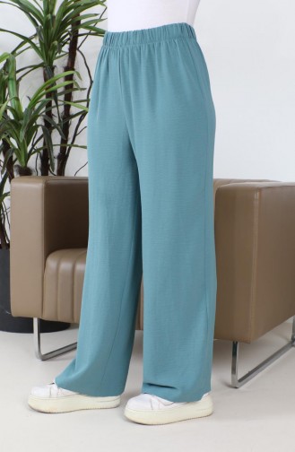 Aerobin-broek Met Wijde Pijpen 1006-12 Turkoois 1006-12
