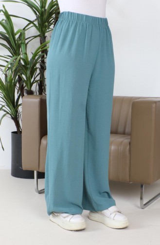 Aerobin-broek Met Wijde Pijpen 1006-12 Turkoois 1006-12