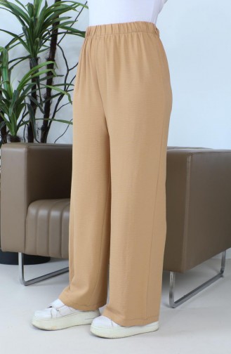 Aerobin Fabric wide Leg Trousers 1006-35 Mustard 1006-35