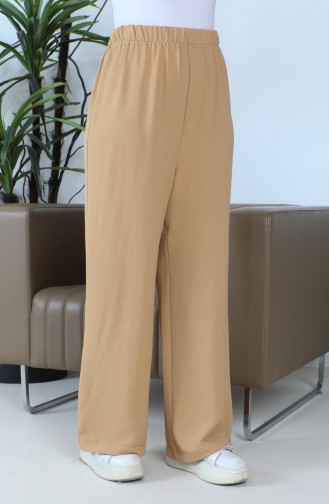 Aerobin Fabric wide Leg Trousers 1006-35 Mustard 1006-35