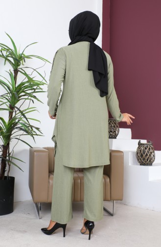 Großer Tunika-Hosen-Doppelanzug 2691-01 Khaki 2691-01