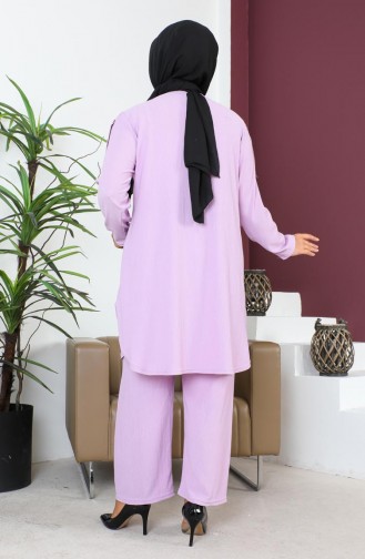 Plus Size Tunic Two Piece Suit 2691-05 Lilac 2691-05