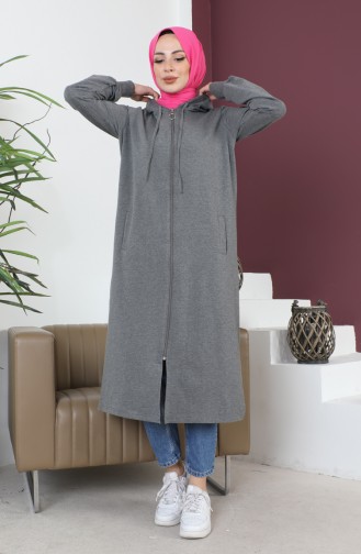 Tunique Cardigan A Fermeture 232331-01 Gris 232331-01