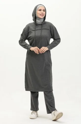 İki İplik Eşofman Takım 3034-04 Füme 3034-04