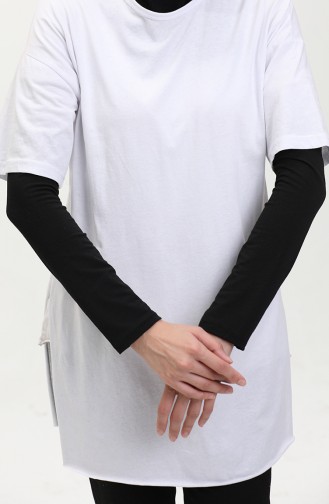 Plain Sleeve 90158-01 Black 90158-01