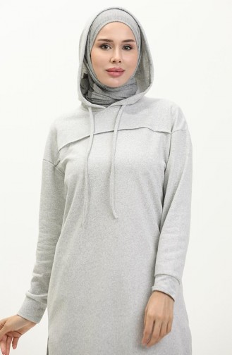 Two Yarn Tracksuit Suit 3034-02 Gray 3034-02