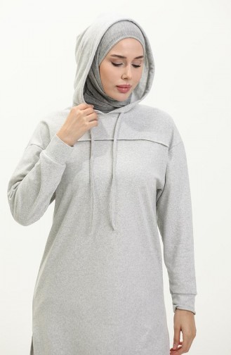 Two Yarn Tracksuit Suit 3034-02 Gray 3034-02