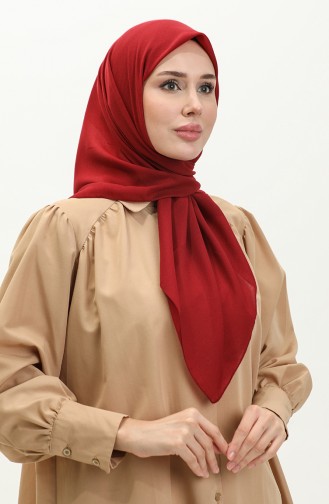 Plain Cool Scarf 90156-18 Claret Red 90156-18