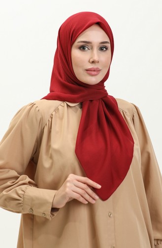 Plain Cool Scarf 90156-18 Claret Red 90156-18