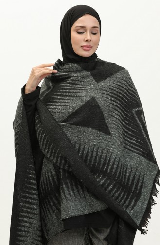 سترة صوفية منقوشة  2038-06 رمادي 2038-06