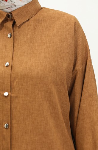 Shirt Collar Two Piece Suit 4436-06 Camel 4436-06