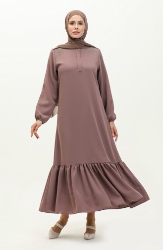 Robe Détail Chaine 2009-09 Dusty Rose 2009-09