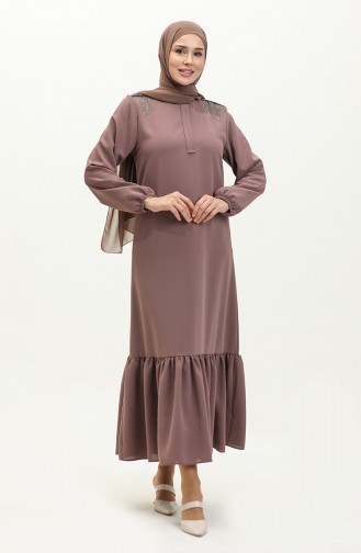Robe Détail Chaine 2009-09 Dusty Rose 2009-09