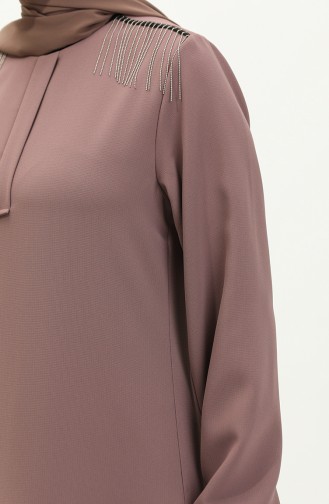 Robe Détail Chaine 2009-09 Dusty Rose 2009-09