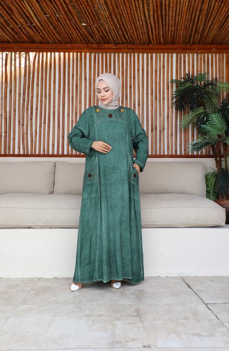 Authentic Long Sleeve Dress 4540-03 Khaki 4540-03