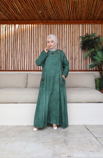 Authentic Long Sleeve Dress 4540-03 Khaki 4540-03