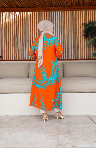 Viscose Tunic 2018-07 Orange Oil 2018-07