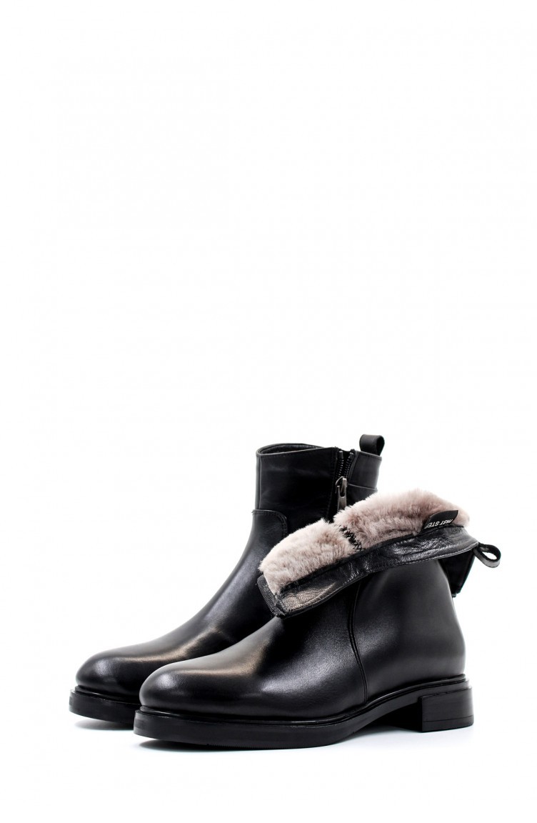 Bottes classiques cuir femme discount