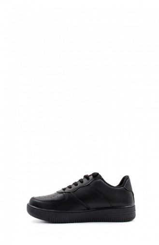 Damen-Sneaker-Schuhe 416Zafır Schwarz 416ZAFAIR.Siyah