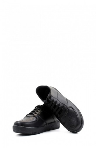 Damen-Sneaker-Schuhe 416Zafır Schwarz 416ZAFAIR.Siyah