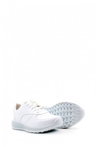 Damen-Sneaker-Schuhe 416Zafjack Weiß 416ZAFJACK.Beyaz