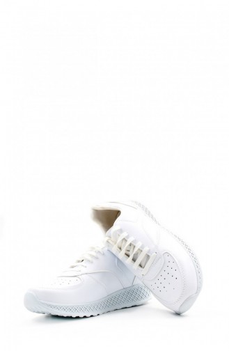 Damen-Sneaker-Schuhe 416Zafjack Weiß 416ZAFJACK.Beyaz
