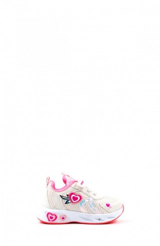 Baby Sneaker Shoes 461Ba204 White Fuji 461BA204.Beyaz Fuji